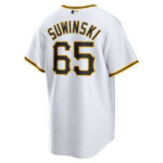 Jack Suwinski 65 Pittsburgh Pirates Home Men Jersey - White