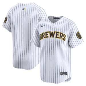 Milwaukee Brewers Alternate Limited Men Jersey - White