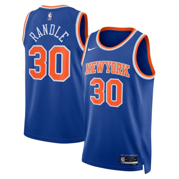 Julius Randle 30 New York Knicks Unisex Swingman Jersey - Icon Edition - Blue