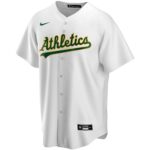 Oakland Athletics  Youth Home Replica Custom Jersey - White