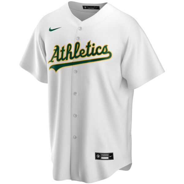 Oakland Athletics  Youth Home Replica Custom Jersey - White