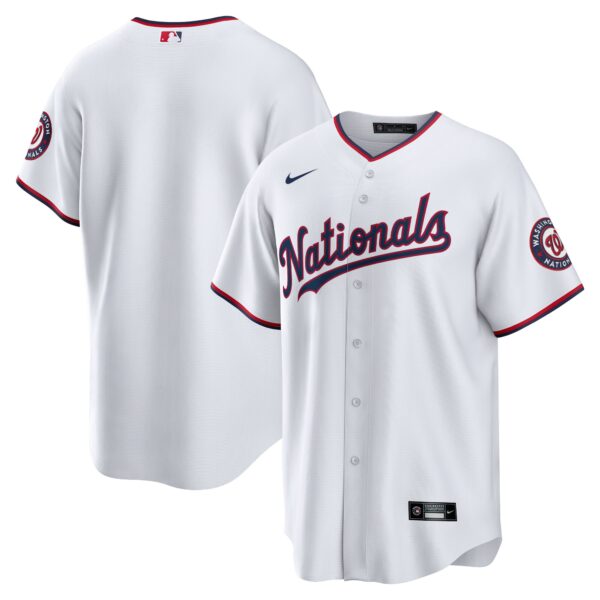 Washington Nationals  Alternate Replica Team Jersey - White