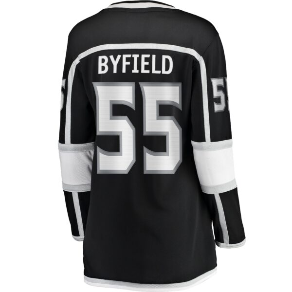 Quinton Byfield Los Angeles Kings Fanatics Women's Home Team Breakaway Player Jersey - Black