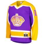 Dave Taylor Los Angeles Kings Mitchell & Ness  1980/81 Blue Line Player Jersey - Purple