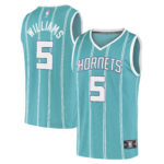 Mark Williams Charlotte Hornets Fanatics Fast Break Replica Player Jersey - Icon Edition - Teal