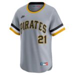 Roberto Clemente Pittsburgh Pirates  Throwback Cooperstown Collection Limited Jersey - Gray
