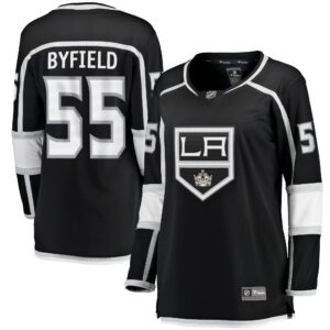 Quinton Byfield Los Angeles Kings Fanatics Women's Home Team Breakaway Player Jersey - Black