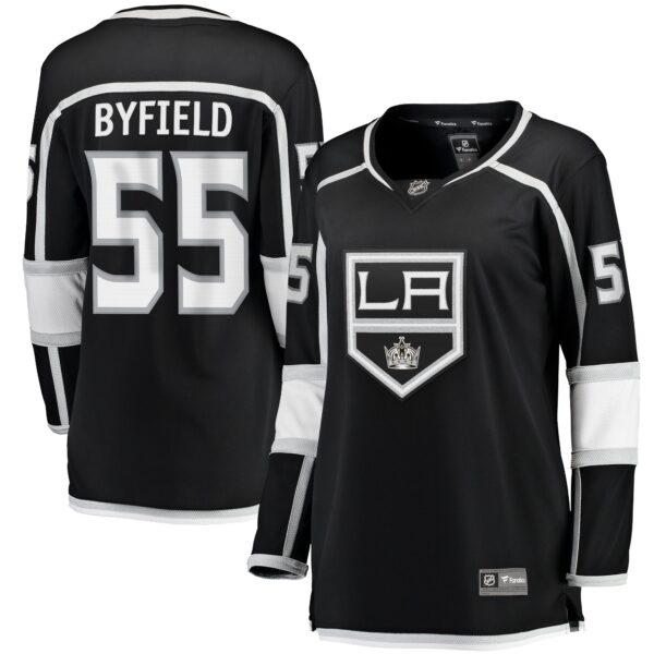 Quinton Byfield Los Angeles Kings Fanatics Women's Home Team Breakaway Player Jersey - Black