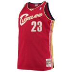 LeBron James Cleveland Cavaliers Mitchell & Ness 2003/04 Big & Tall Hardwood Classics Swingman Jersey - Red