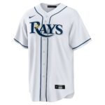 Tampa Bay Rays  Home Replica Custom Jersey - White