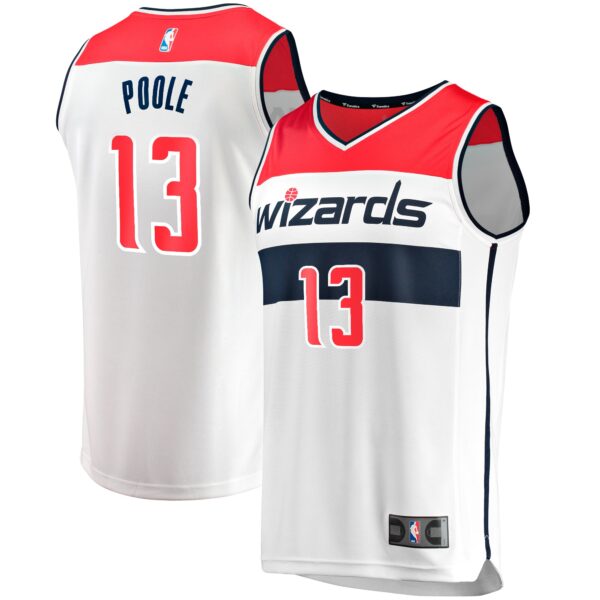 Jordan Poole Washington Wizards Fanatics Fast Break Player Jersey - Association - White