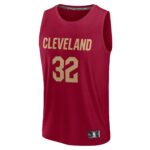Dean Wade Cleveland Cavaliers Fanatics Fast Break Player Jersey - Icon Edition - Wine