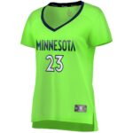 Jarrett Culver Minnesota Timberwolves Fanatics Women's Fast Break Replica Jersey Green - Statement Edition
