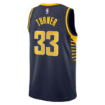 Myles Turner 33 Indiana Pacers Unisex Swingman Jersey - Icon Edition - Navy