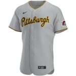 Pittsburgh Pirates  Road Authentic Team Jersey - Gray