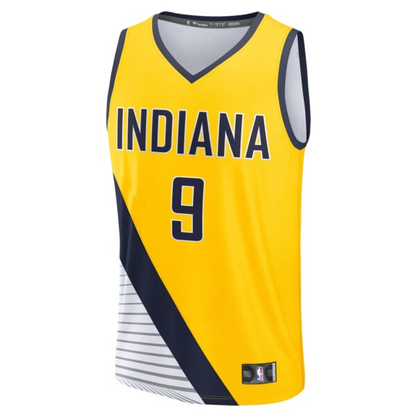 T.J. McConnell Indiana Pacers Fanatics Youth Fast Break Player Jersey - Statement Edition - Gold