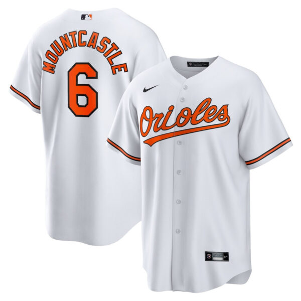 Ryan Mountcastle 6 Baltimore Orioles Men Jersey - White