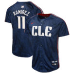Jose Ramirez 11 Cleveland Guardians 2024 City Connect Limited YOUTH Jersey - Navy