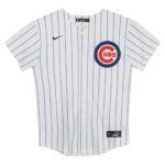 Dansby Swanson Chicago Cubs  Preschool Home Game Jersey - White