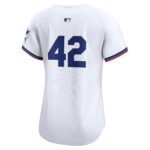 Miami Marlins  Women's 2024 Jackie Robinson Day Home Limited Jerseyu00c2u00a0u00e2u20acu201c White