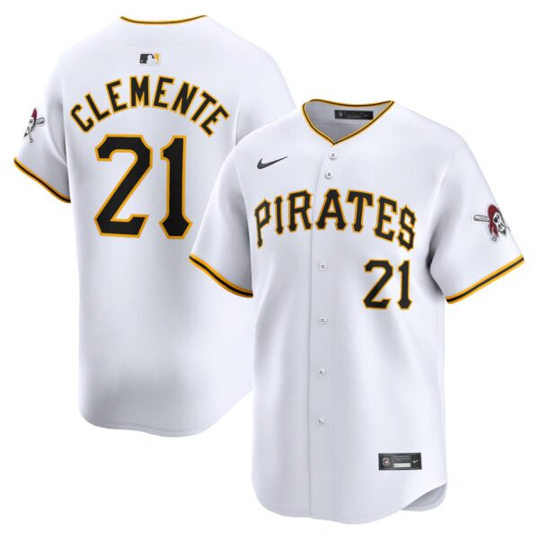 Roberto Clemente Pittsburgh Pirates  Home Limited Player Jersey - White
