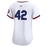 Washington Nationals  Women's 2024 Jackie Robinson Day Home Limited Jerseyu00c2u00a0u00e2u20acu201c White