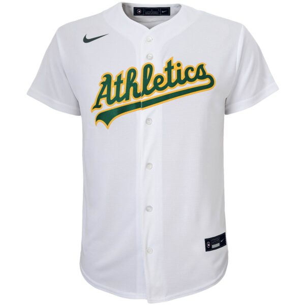Oakland Athletics  Youth Home Replica Team Jersey - White