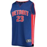 Jaden Ivey Detroit Pistons Fanatics Fast Break Replica Player Jersey - Icon Edition - Blue