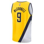 T.J. McConnell Indiana Pacers Fanatics Youth Fast Break Player Jersey - Statement Edition - Gold