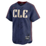 Cleveland Guardians 2024 City Connect Limited Men Custom Jersey - Navy