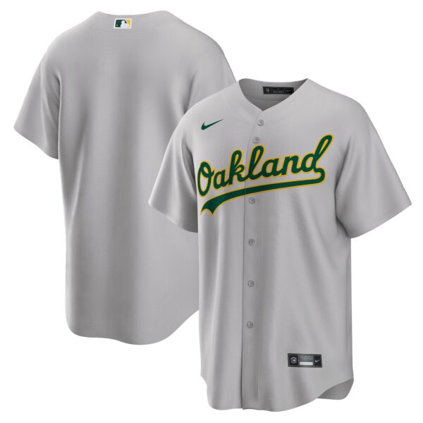 Oakland Athletics  Road Replica Team Jersey - Gray