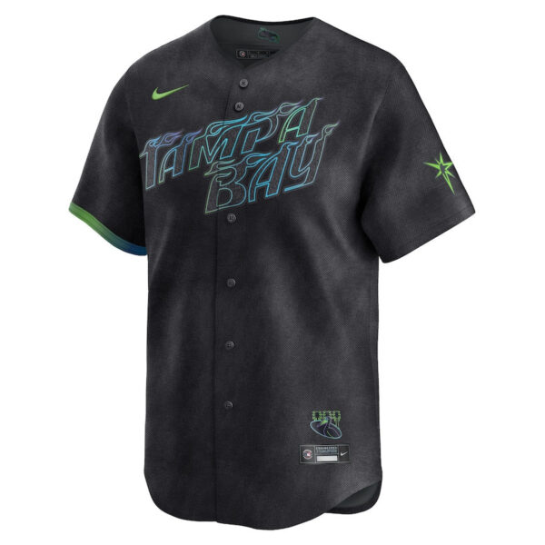 Tampa Bay Rays 2024 City Connect Limited Men Jersey - Charcoal