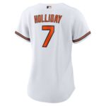 Jackson Holliday Baltimore Orioles  Women's Home Replica Player Jersey - White