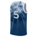Anthony Edwards 5 Minnesota Timberwolves 2023/24 City Edition Swingman Jersey - Blue