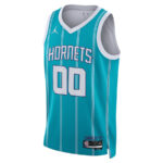 Charlotte Hornets 2023/24 Icon Swingman Custom Men Jersey - Teal