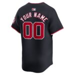 Washington Nationals   Alternate Limited Custom Jerseyu00c2u00a0u00e2u20acu201c Navy