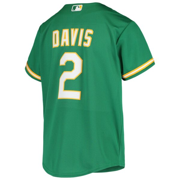 Khris Davis Oakland Athletics  Youth Alternate Replica Jersey - Green