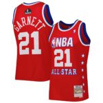 Kevin Garnett Western Conference Mitchell & Ness 2003 All Star Game Swingman Jersey - Red
