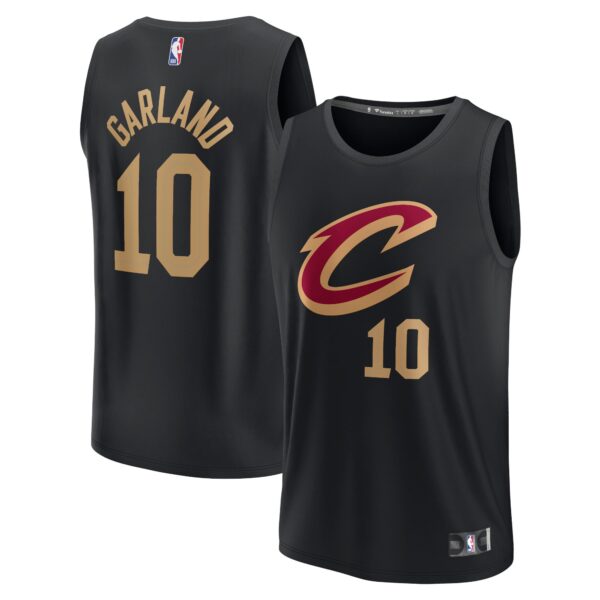 Darius Garland Cleveland Cavaliers Fanatics Fast Break Replica Player Jersey - Statement Edition - Black