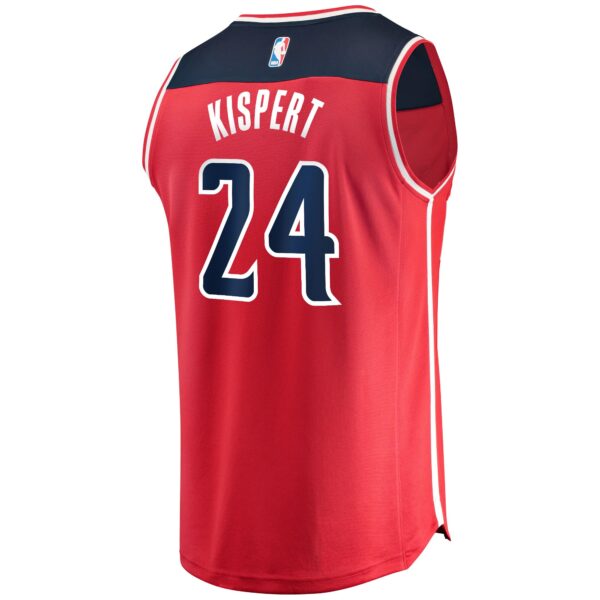 Corey Kispert Washington Wizards Fanatics Fast Break Replica Jersey - Icon Edition - Red
