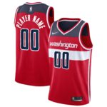 Washington Wizards  2020/21 Swingman Custom Jersey - Icon Edition - Red