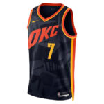 Chet Holmgren 7 Oklahoma City Thunder 2023/24 City Edition Swingman Jersey - Navy