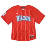 Miami Marlins  Toddler City Connect Limited Jersey - Red