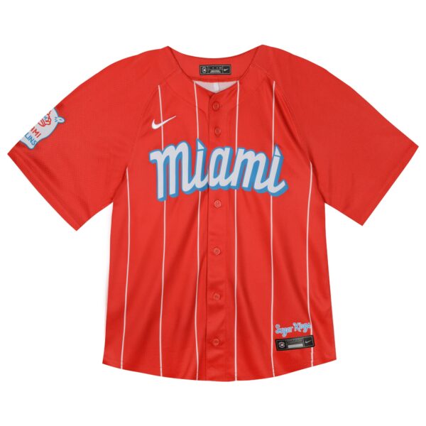 Miami Marlins  Toddler City Connect Limited Jersey - Red