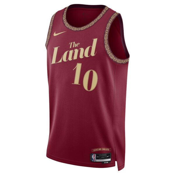 Darius Garland Cleveland Cavaliers  Unisex 2023/24 Swingman Jersey - Wine - City Edition