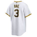 Ji-Hwan Bae 3 Pittsburgh Pirates Men Jersey - White