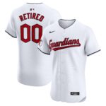 Cleveland Guardians  Home Elite Pick-A-Player Retired Roster Jersey - White