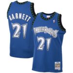 Kevin Garnett Minnesota Timberwolves Mitchell & Ness 2001/02 Hardwood Classics Swingman Jersey - Blue