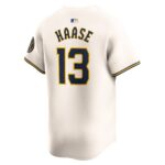 Eric Haase Milwaukee Brewers  Home Limited Player Jersey - Cream