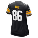 Hines Ward 86 Pittsburgh Steelers Women Retired Jersey - Black